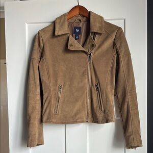 Gap Women's Tan Suede Jacket